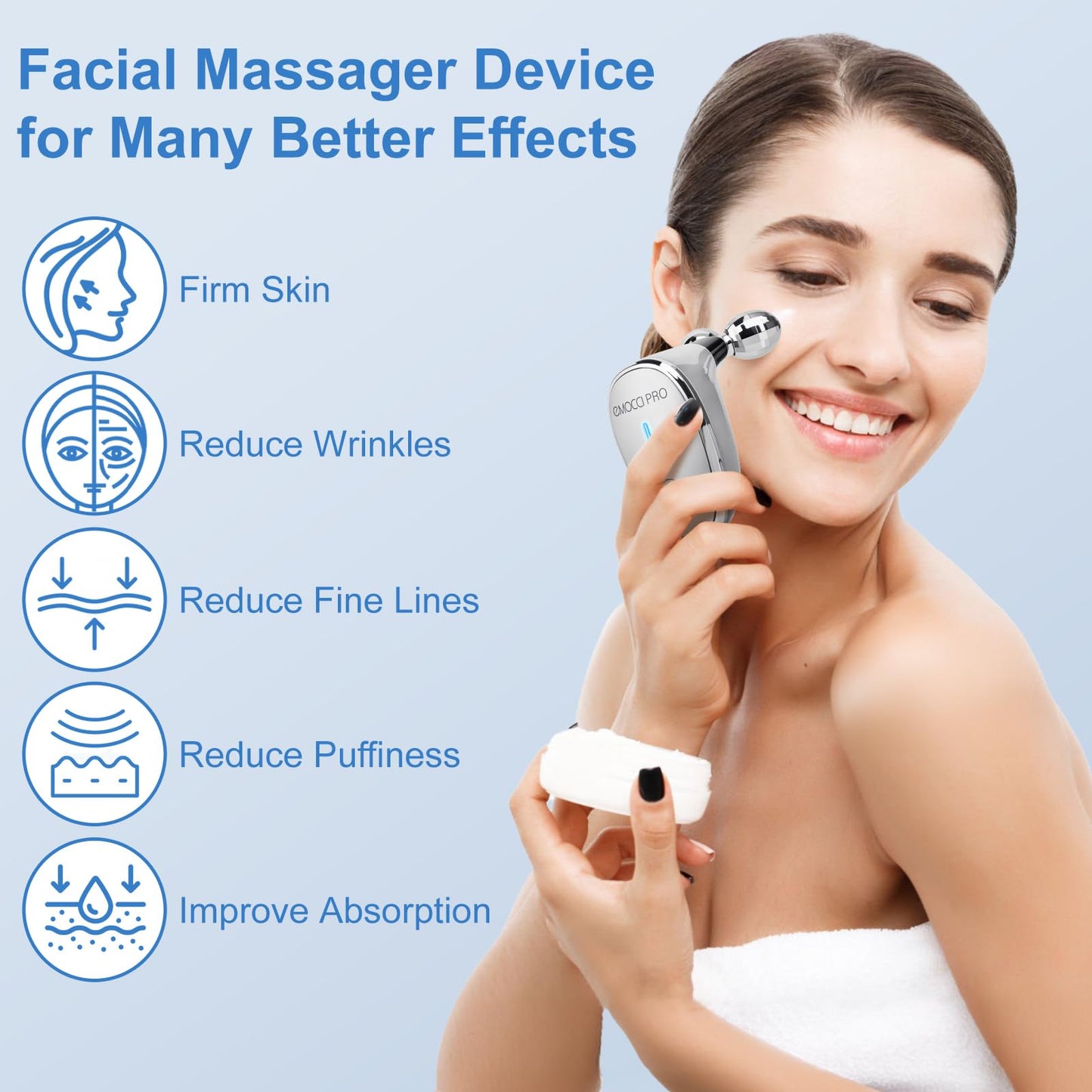 Electric Face Gua Sha Massager for Face & Neck