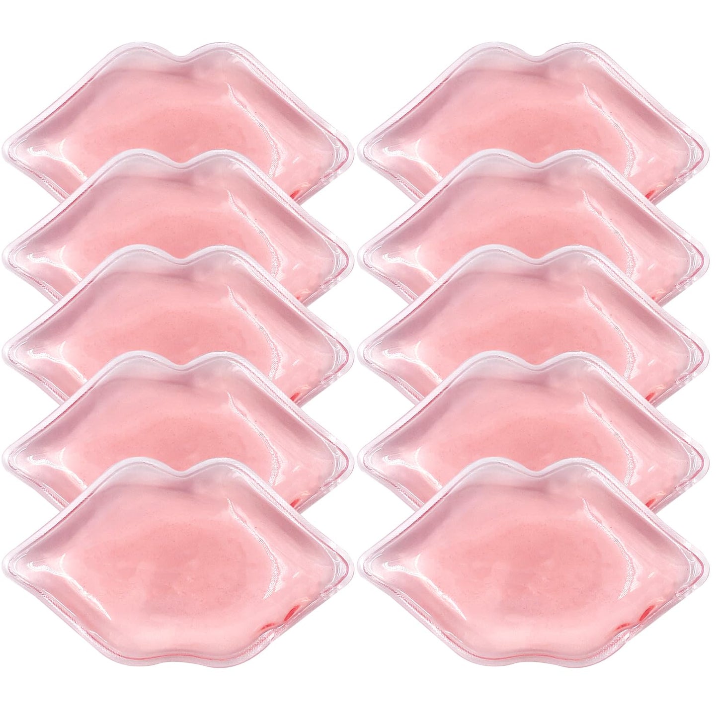 10-Piece Reusable Lip Ice Pack Set