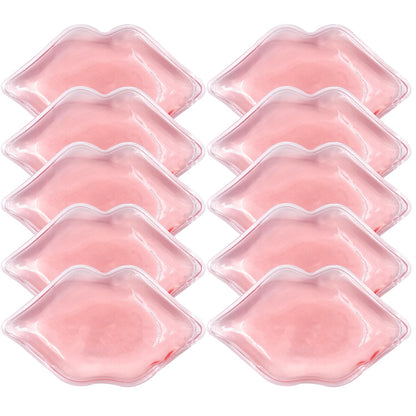 10-Piece Reusable Lip Ice Pack Set