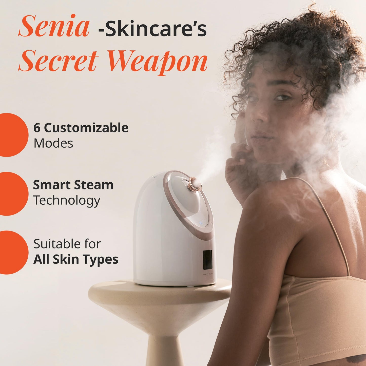 Vanity Planet Senia Hot & Cold Facial Steamer