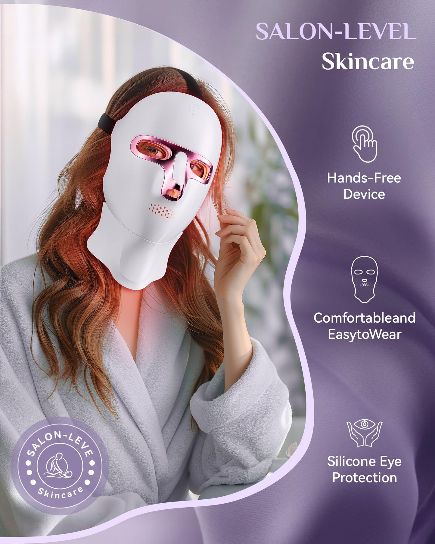 LED Red & NIR Light Therapy Mask