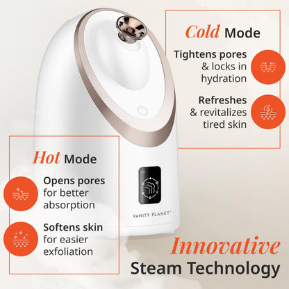 Vanity Planet Senia Hot & Cold Facial Steamer