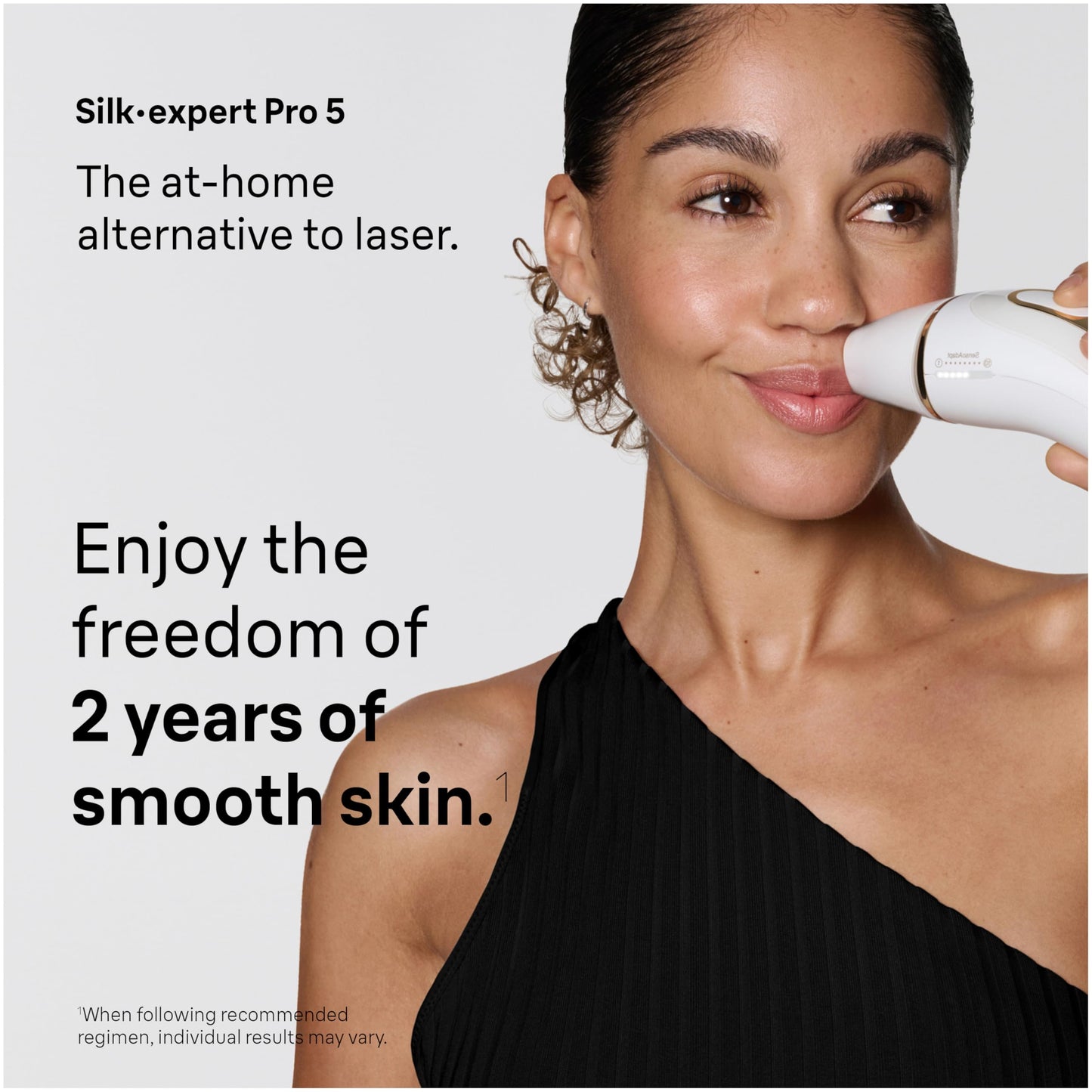 Braun Smart IPL, Silk·Expert Pro 5: at Home Laser Hair Removal for Women and Men